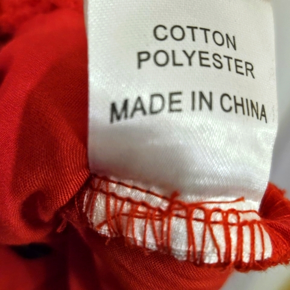 Hello Molly "Not Fair On Me" Red One Shoulder Ruched Ruffle Dress,Large,NWT - Picture 13 of 15